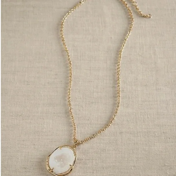 AUREUS + ARGENT  Lyric Quartz Necklace Banana Republic - Picture 3 of 8